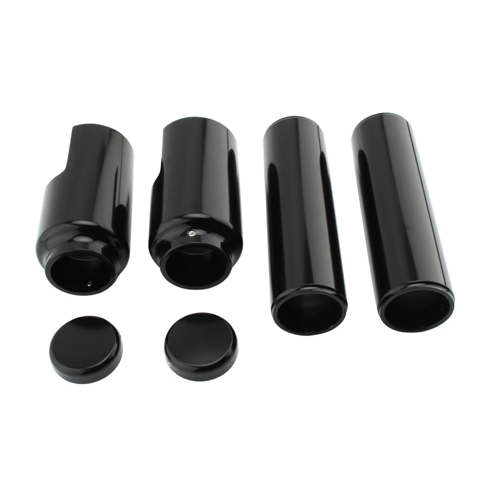 KIT DE CUBIERTA DE HORQUILLA NEGRA PARA HARLEY-DAVIDSON PARA V-ROD NIGHT ROD ESPECIAL 2007-2011 Foto 3 de 4