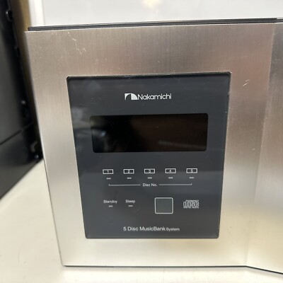 VINTAGE NAKAMICHI SOUNDSPACE 8 ORIGINAL 5 DISC MUSICBANK CD