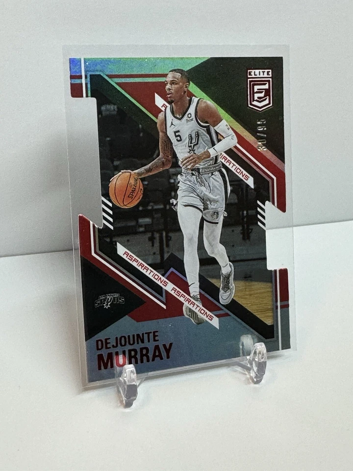 DEJOUNTE MURRAY 2020-21 Donruss ELITE #21 Die Cut numbered /95 NOrleans Pelicans - Image 2 of 4