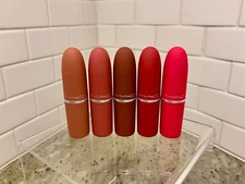 MAC Full Size Powder Kiss Lipstick 2019 Frosted Fireworks Limited Holiday