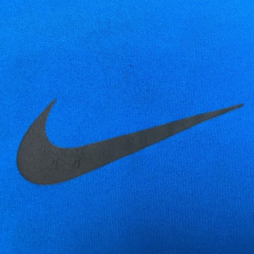 1419 Nike Dri-Fit T-Shirt Men Size XXL Breathable Mesh Stretch Athletic  BLUE Tee | eBay