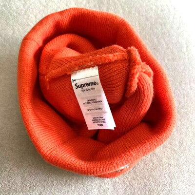 Supreme Glitter Beanie Orange FW21 Brand New | eBay
