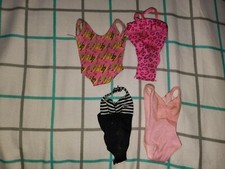 LOT OF BARBIE DOLL ONE PIECE SWIMSUITS 3