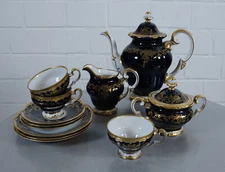 Weimar porcelain Katharina 24 carat gold real cobalt 20003 different parts