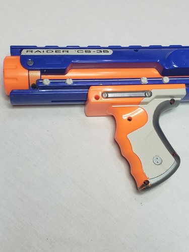 NERF N-Strike Raider CS-35 Dart Blaster Gun Shotgun Tested 6 Dart Mag Nice - Picture 5 of 8