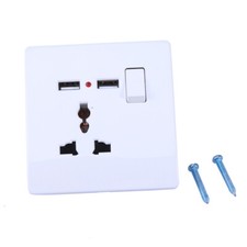 Power Outlet Wall with Usb Charging Chargers for Multiple Devices