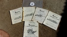 Ransomes Plough Tractor Plough Parts List Books 