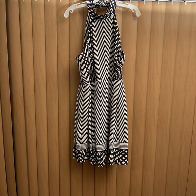 Bisou Bisou Black and white sleeveless dress 14 | eBay Bisou Bisou Black and white sleeveless dress 14 | eBay
