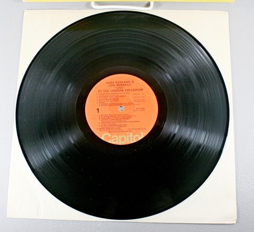 Judy Garland Liza Minnelli Live London Palladium Vinyl Record 1973 Stage Screen - Picture 5 of 12