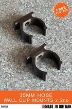 35mm vacuum hose wall clips mounts