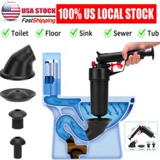 Power Toilet Plunger Set Drain Clog Remover Drain Snake Tub Drain Opener Drain