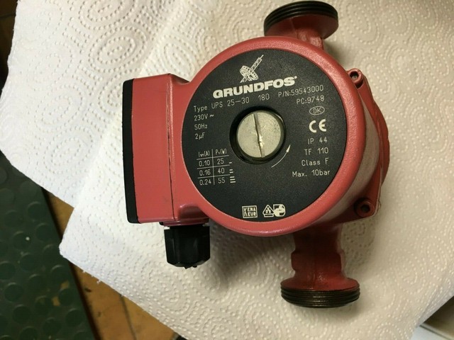 Grundfos UPS 25-30 180 pumpe Heizungspumpe gunstig kaufen | eBay