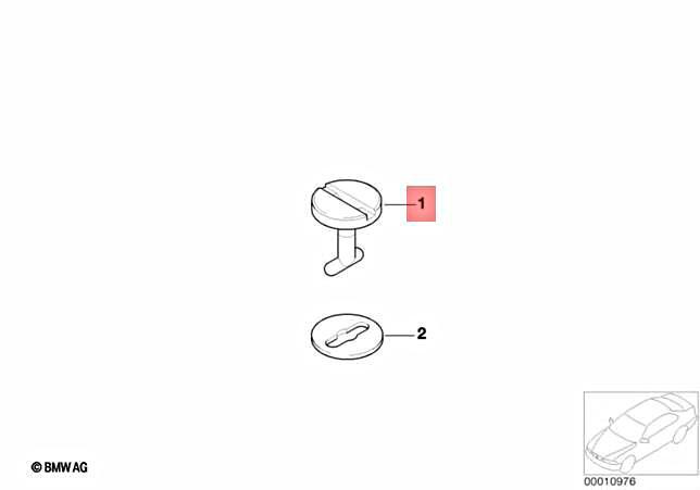 Genuine Lock 21 5mm pcs BMW M5 E32 E34 E38 E39 518g 518i 520i 523i 