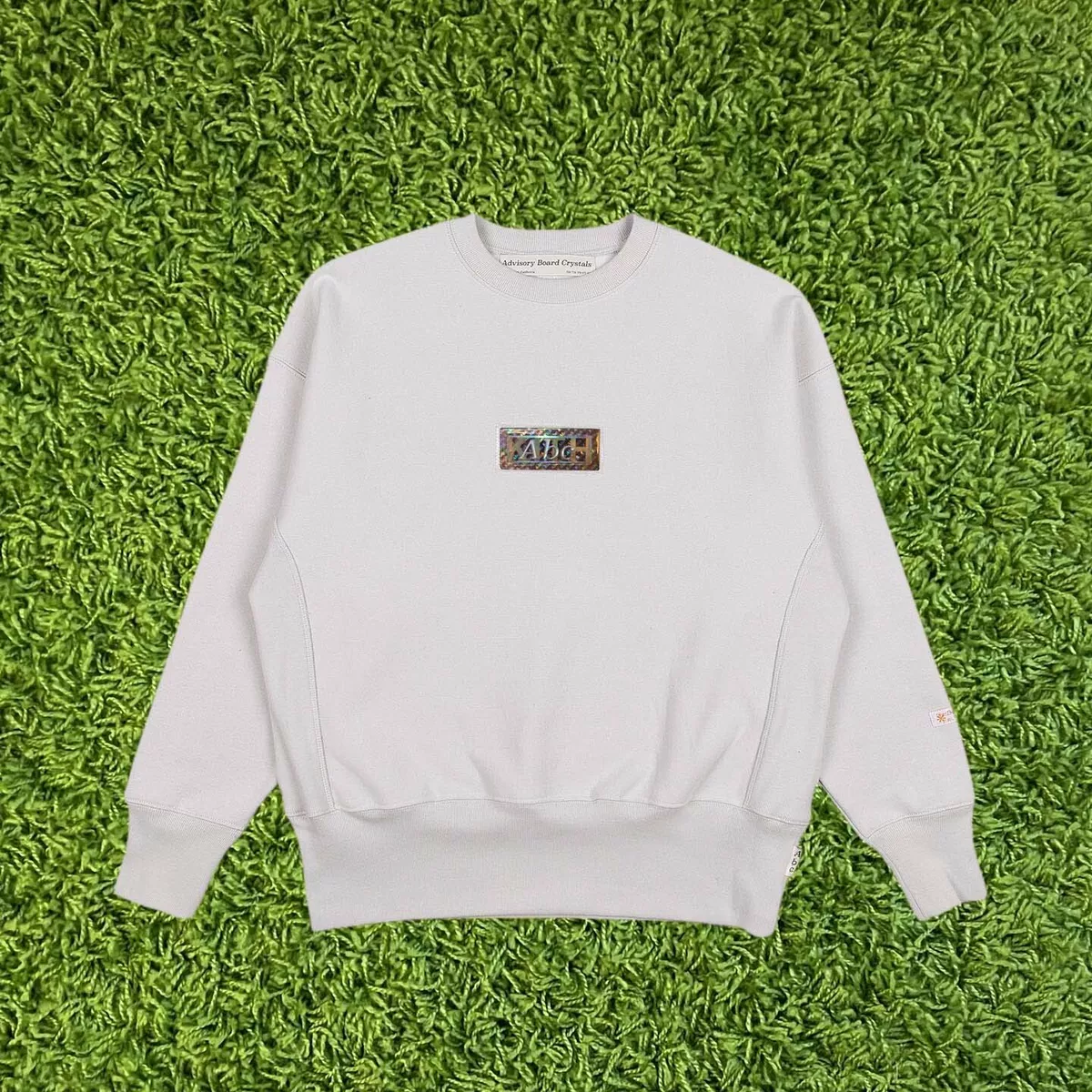 Kith ABC holographic classic logo LS Tee 販売買蔵 メンズ