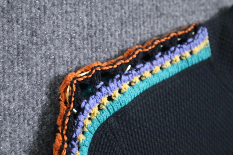 Camisa Free People Mujer Pequeña Azul Puño Switch It Up Térmica Crochet BOHO USADA EN EXCELENTE CONDICIÓN Foto 4 de 4