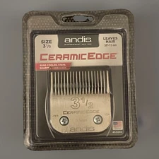 Andis Ceramic Edge Carbon-Infused Steel Pet Clipper Blade 3 1/2 9.5mm 63040 COL