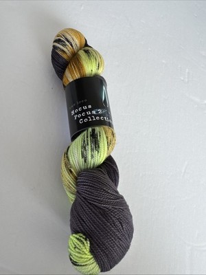 Sock Yarn Hocus Pocus Hue Loco Fingering Weight Yarn 80/20 Merino/Nylon