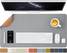Cork Desk Mat Dual-Sided Desk Pad Large Mouse Pad Office Home 80x40cm