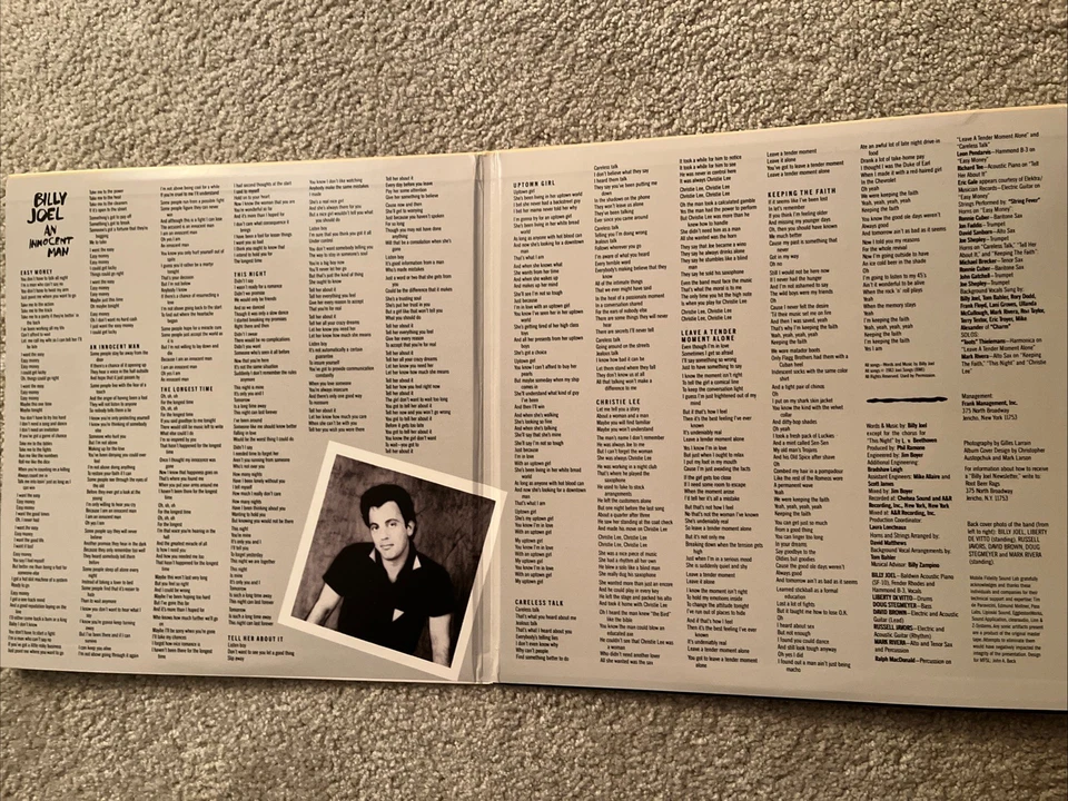 BILLY JOEL INNOCENT MAN NM 2 x Vinyl LP 2013 Mobile Fidelity  MFSL 2-388 # 1165 - Image 3 of 4