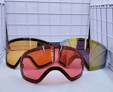 Dragon Luma Replacement Snow Goggle Lens Lot Of 3 Used