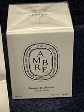 Scented Candle by Diptyque, Ambre. 6.5 oz Candle New Sealed
