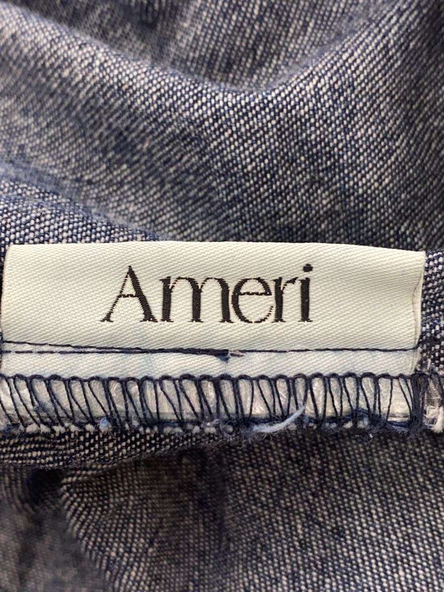 AMERI DENIM BUSTIER DOCKING FLARE DRESS M Cotton … - image 3