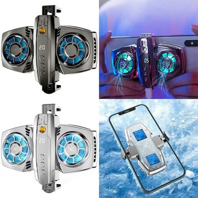 Handy-Kühler Dual Cooling Fan Portable für Telefon für Live-Streaming