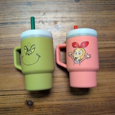 Infantino My 1st Tumbler Limited Edition 6m Cindy Lou Who  Grinch Lot Of 2