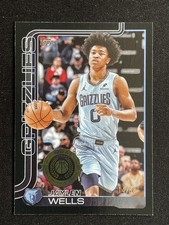 Jaylen Wells 2025-26 Topps Flagship Black Base /68 #183