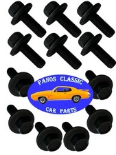 Door Hinge Bolts For 67-72 Chevy GMC Vehicles 3/8"-24 x 1-1/4" USA MADE 12pc #AI