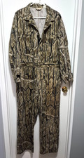 Vintage Cabela's Coveralls Mens XL Brush Camo Hunting Outdoors Jumpsuit