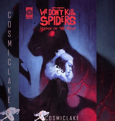 WE DONT KILL SPIDERS SEASON OF THE WITCH #1 OSHRED CON EXCLUSIVE PRESALE 10/30 ☪