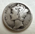 1918-D MERCURY SILVER DIME NICE COIN HARD DATE TO FIND ***** TAKE A LQQK *****