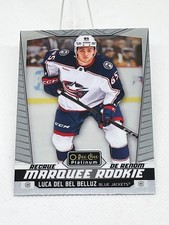 2024-25 O-Pee-Chee Platinum Luca Del Bel Belluz RC #231 OPC Marquee Rookie CBJ
