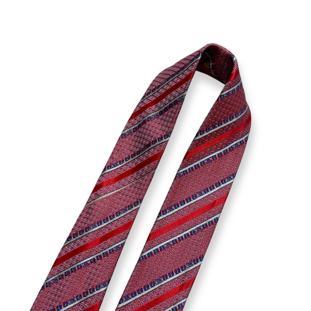 CHANEL Necktie Pink Jacquard Coco Mark Silk Tie Luxury Collection Classic thumbnail 7