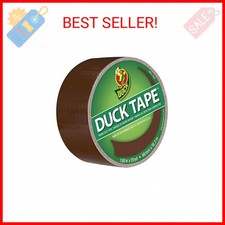 Duck Brand 1304965 Color Duct Tape, Single Roll, Brown, 60 Foot