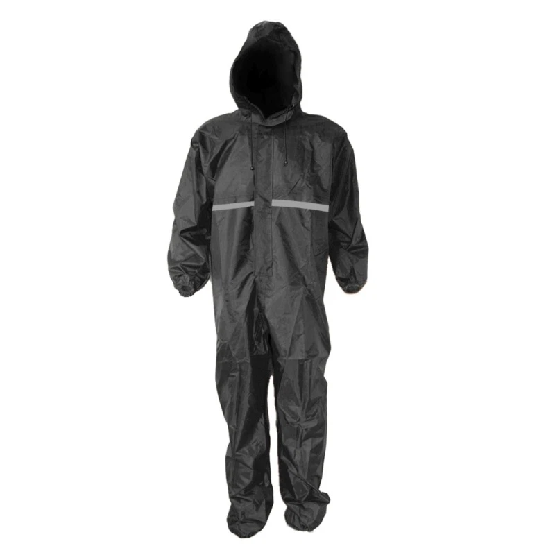 Conjoined Raincoat Overalls Hooded Men Women Fission Rain Suit Workwear
