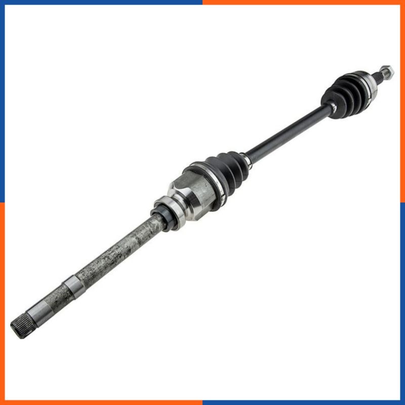 Demi-arbre de transmission droit pour Citroën C4 Picasso motorisation 1.6 HDi