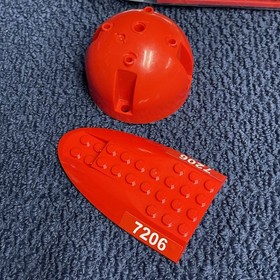 LEGO City 7206 Fire Helicopter 100% Complete 