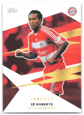 Zé Roberto 2021-22 Topps FC Bayern München Team Set LE-ZR FC Bayern Munchen NM