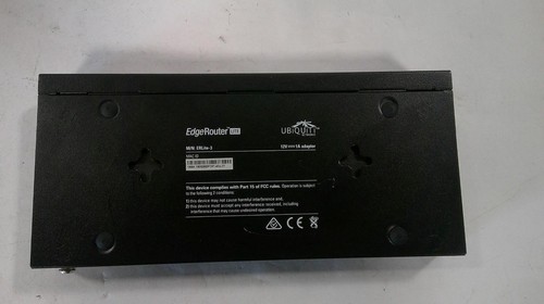 Ubiquiti EdgeRouter Lite ERLite-3 3-Port Gigabit Router (B0369) - Photo 8/9