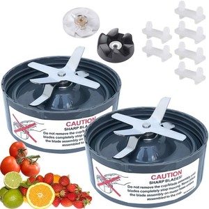 【UPGRADE】2-Pack Replacement Blender Blade Parts for 600w 900w NutriBullet Ble...