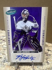 2005-06 Parkhurst - Signatures Jason LaBarbera AUTO! #JL (AU) Los Angeles Kings