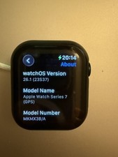 Apple Watch Series 7 GPS - 41mm Aluminium  - Midnight + Strap