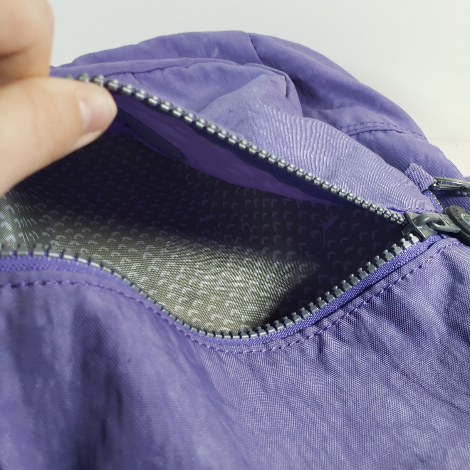 KIPLING CHALLENGER Purple Small Backpack With Mon… - image 5