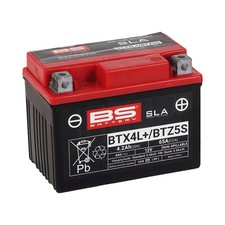 TGB 203 TRIGGER 50 (2002-2010) BS BTZ5S 12V 4.2Ah SLA AGM Battery