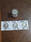 2025 P Brillant Uncirculated Kennedy Half Dollars #5,6&7 Lot Of 3