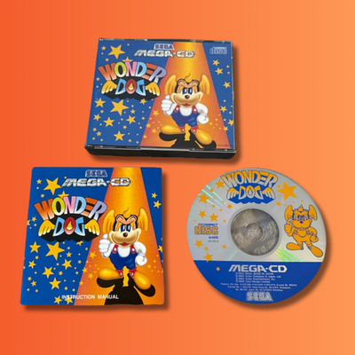 Wonder Dog | Sega Mega CD | inkl. Anleitung | Zustand GUT