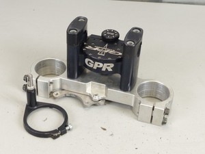 2005 Yamaha WR450F GPR V2 steering damper stabilizer w/ upper triple clamp