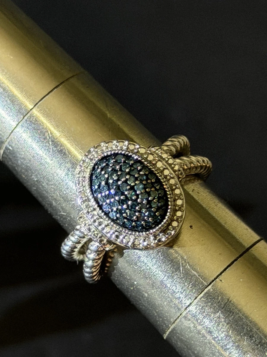 Sterling Silver Diamond Fine Rings Ring 925 Metal Purity 6 Ring